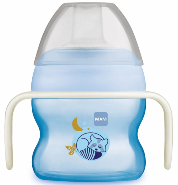 Mam Azul Vaso De Aprendizaje Antiderrames Day&Night +4 Meses 150 Ml