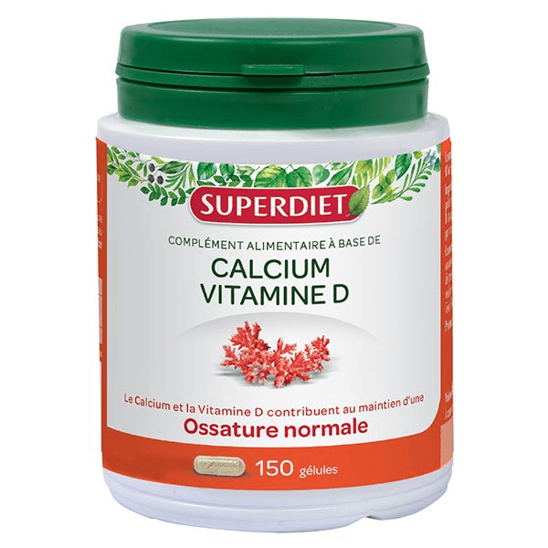 Calcium + Vitamine D 150 gélules 3