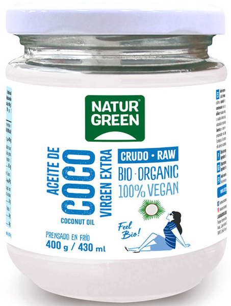 NaturGreen Aceite De Coco Virgen Bio 430ml / 400gr