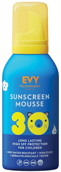 Evy Technology Sunscreen Mousse Kids SPF 30 150 Ml