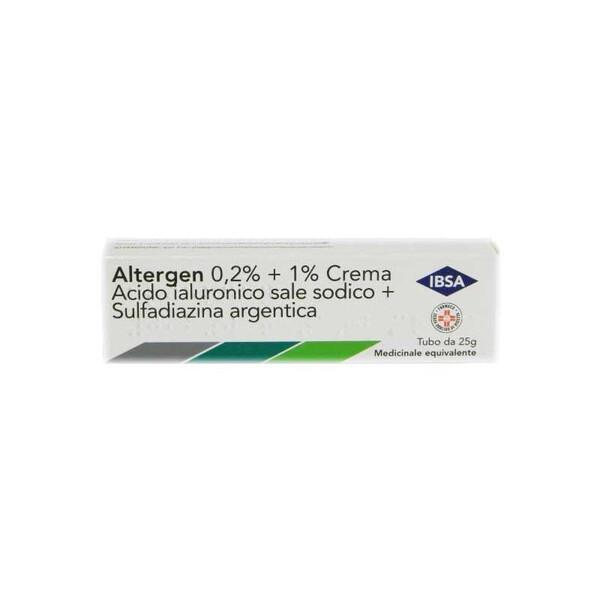 Altergen Crema 0,2% + 1% Acido ialuronico Tubo 25 g