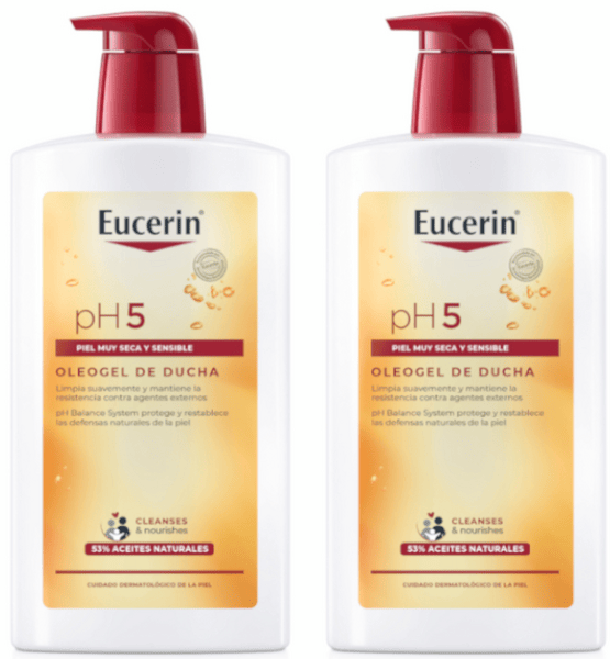 Eucerin pH5 Oleogel Ducha 2x1 Litro