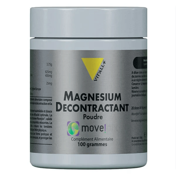 Magnésium Décontractant Poudre 100g