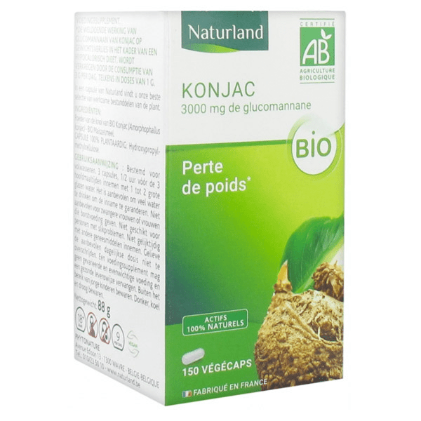 Konjac Bio Perte de Poids 150 Végécaps 4