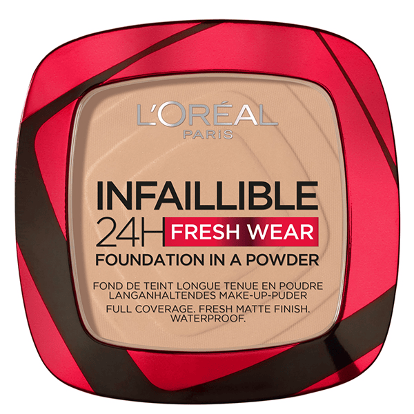 Infaillible 24h Fresh Wear Fond de Teint Poudre N°130 Beige Peau 9g 2