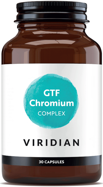Viridian Complejo De Cromo G.t.f 30 Caps - Imagen 3