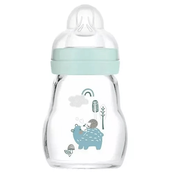 Biberon Verre +0m Motifs Aléatoires 170ml 2