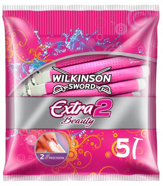 Wilkinson Sword Extra 2 Beauty Bolsa 5 Unidades