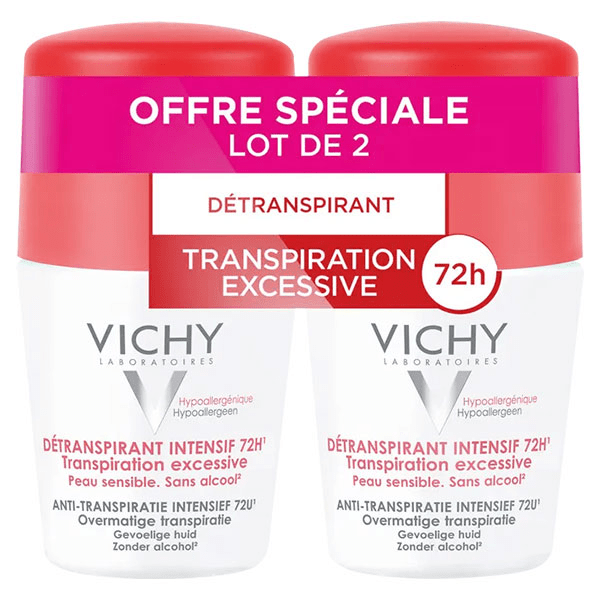 Déodorant Détranspirant Intensif 72h Roll-On Lot de 2 x 50ml 3