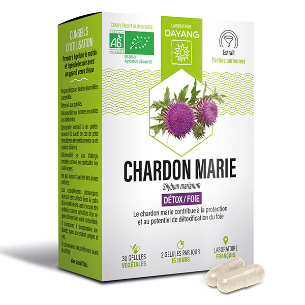 Chardon Marie Bio 30 gélules
