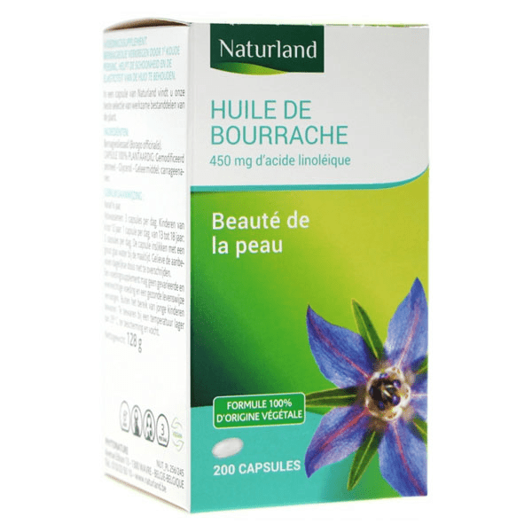 Huile de Bourrache 200 capsules 3