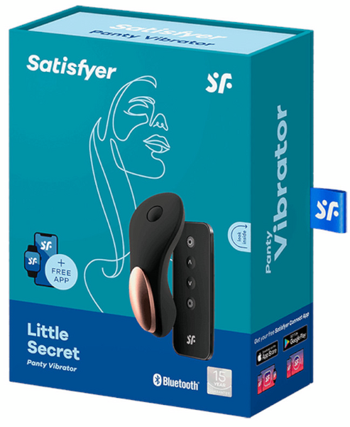 Satisfyer Little Secret Connect App Black