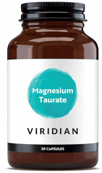 Viridian Taurato de Magnesio 30 Cápsulas Veganas
