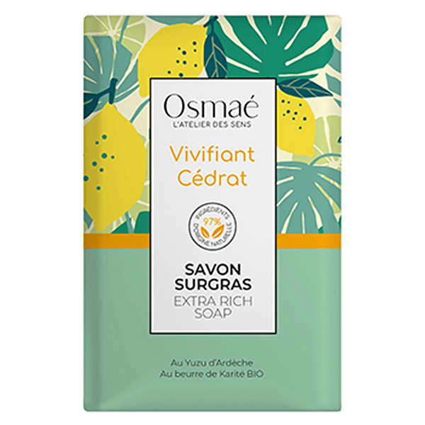OSMAE Savon surgras vivifiant cédrat pain 200g 2