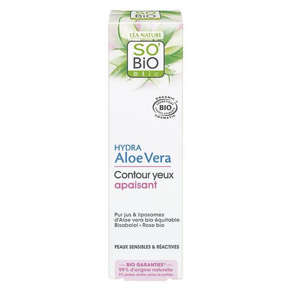 So'Bio Étic Hydra Aloe Vera Contour Yeux Apaisant Bio 15ml 3