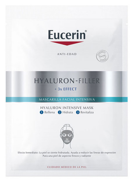 Eucerin Mascarilla Intensiva Facial Hyaluron-Filler 1 Unidad