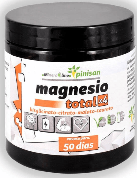 Pinisan Magnesio Total X4 Polvo 150 gr