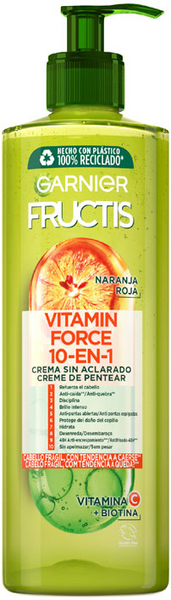 Garnier Fructis Vitamin Force Crema Sin Aclarado 400 Ml