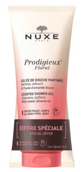 Nuxe Prodigieux Florale Gel De Ducha 2x200 Ml