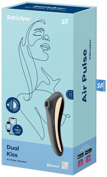 Satisfyer Dual Kiss Negro