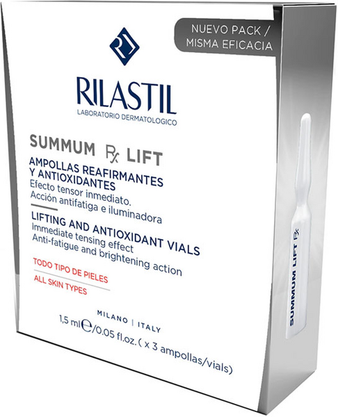 Rilastil Summum RX Lift Reafirmante Y Antioxidante 3 Ampollas