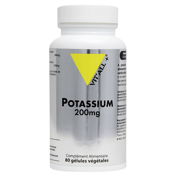 Potassium 200mg 80 gélules végétales 2