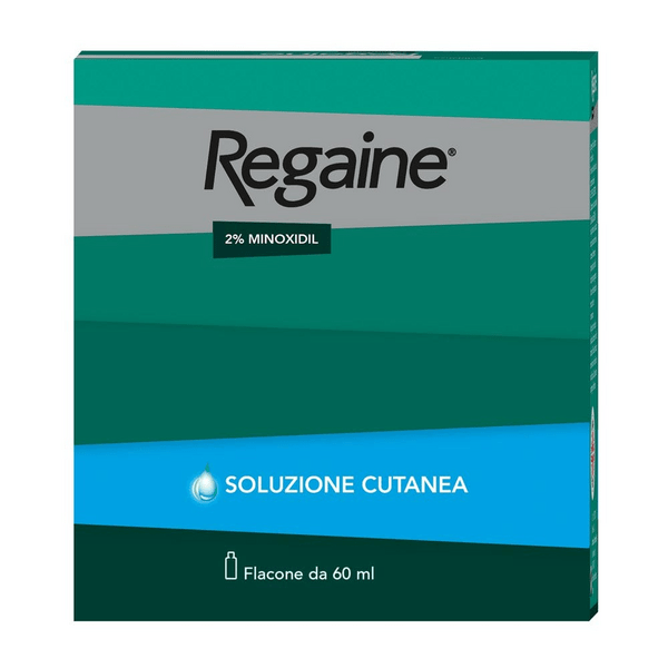 Regaine Soluzione Cutanea Per Alopecia Androgenetica Caduta Capelli 60 ml