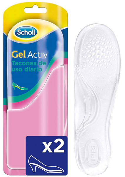 Scholl Plantillas Gel Activ Zapatos De Tacón Diario 1 Par (35-40,5)