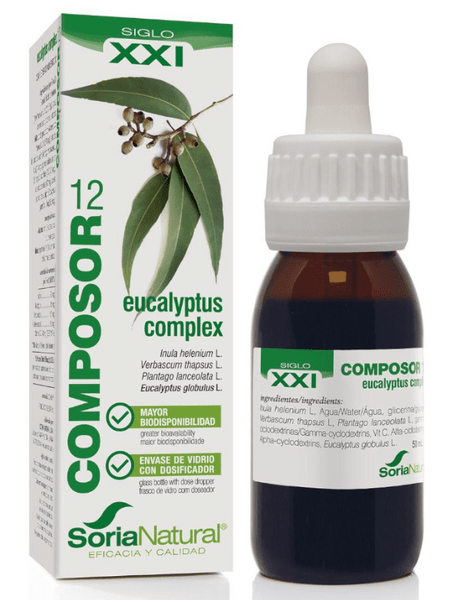 Soria Natural S.xxi Composor 12 Eucalyptus Complex 50 Ml