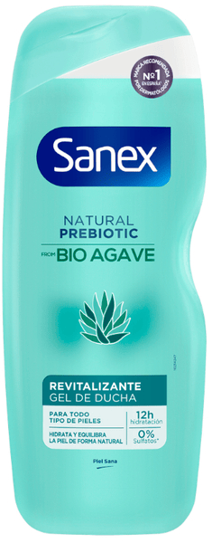 Sanex Cuidado Experto + Bo Agave Revitalizante Gel de Ducha 600 ml
