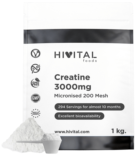 Hivital Creatina 3000 mg 1 kg