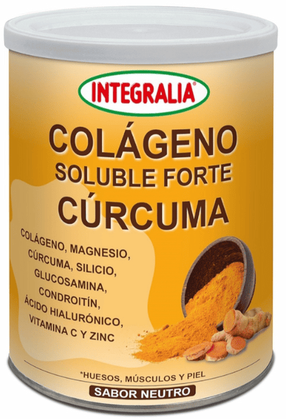 Integralia Colágeno Soluble Forte Cúrcuma Neutro 300 gr