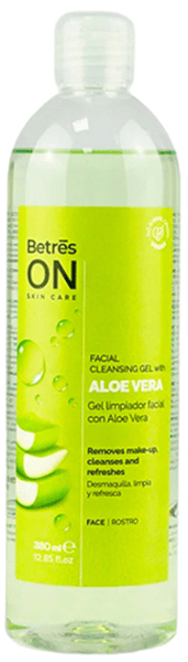 Betres Gel Limpiador Facial Aloe Vera 380 Ml