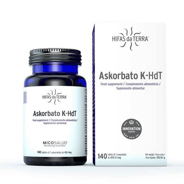 Hifas Da Terra Askorbato K-Hdt Hifas Da Terra 140 Cápsulas