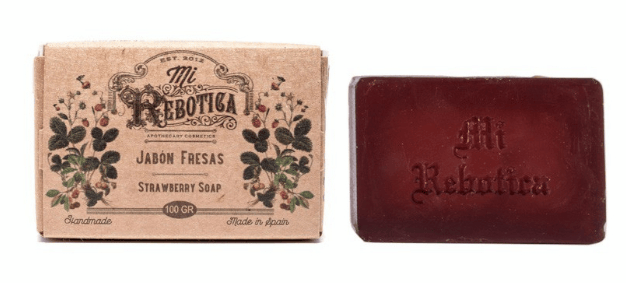 Mi Rebotica Jabón de Glicerina Fresa 100 gr