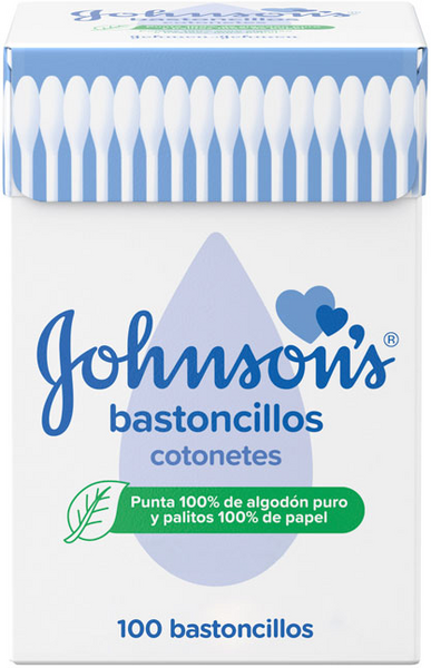 Johnson's Bastoncillos Suave 100 Unidades