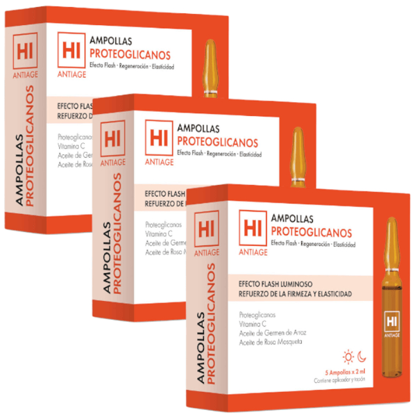 HI Antiage Ampollas Proteoglicanos Doble Efecto Flash 3x5 uds