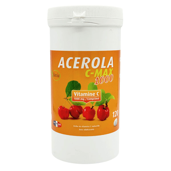 Acerola C-Max-1000 120 comprimés 3