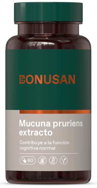 Bonusan Mucuna Pruriens Extracto 60 Cápsulas