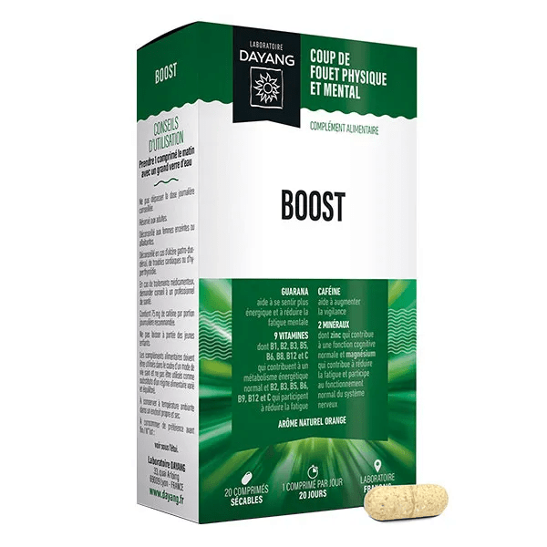 Boost arôme orange 20 comprimés