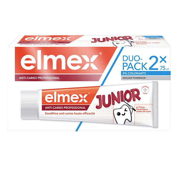 anti caries professional Junior Dentifrice lot de 2 x75ml 4