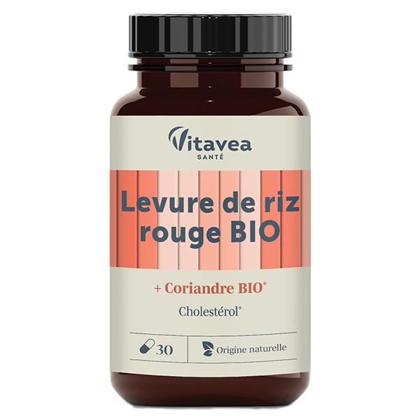 Les Essentiels Cholestérol Levure de riz rouge et Coriandre Bio - 30 gélules 2