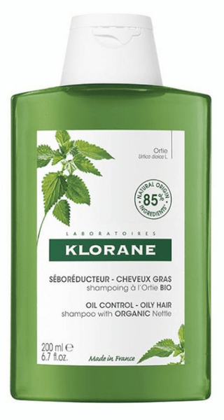 Klorane Nettle Champú Limpiador Para Cabello Graso 200 Ml - Imagen 4