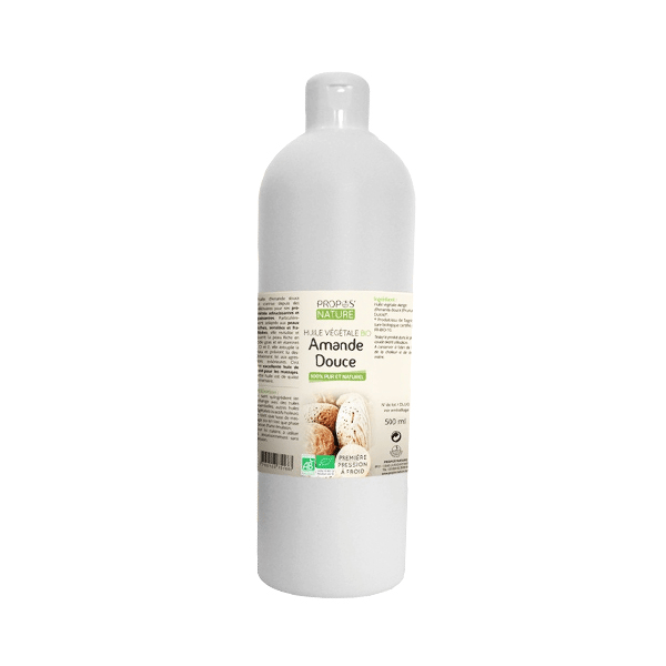 Propos' Nature Aroma-Phytothérapie Huile Végétale Amande Douce Bio 500ml