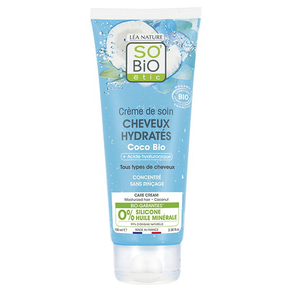 So'Bio Étic Crème Soin Cheveux Hydratés Bio 100ml 3