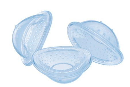 Nuk Set de Conchas Silicona Recoge Leche + Ventiladas + Almohadillas