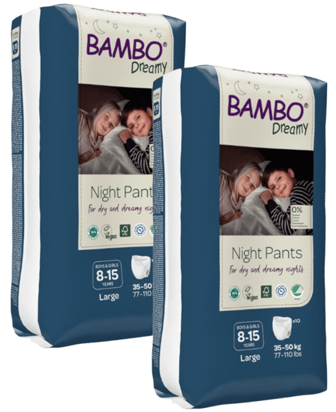 Bambo Dreamy Pants Noche T-L (35-50 Kg) 2x10 uds