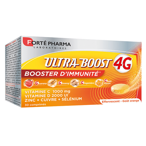 UltraBoost 4G Booster Immunité 30 comprimés effervescents 5