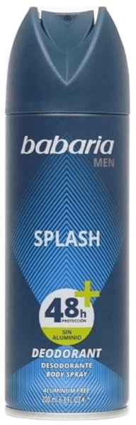 Babaria Deodorant Body Spray Splash Homens 200 Ml - Imagen 2