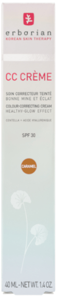Erborian CC Cream Centella Asiática SPF30 Caramel 40 ml
